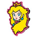 Nintendo coussin super mario bros 3d peach