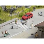 Noch 0060525 set d�co de rue h0 kit d�coup� au laser - noch