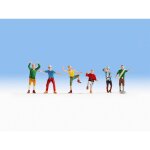 Noch - 15871 - mod�lisme ferroviaire - alpinistes - 6 figurines - noch