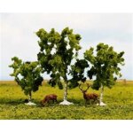 Noch - 25420 - mod�lisme ferroviaire - arbres - arbustes en fleurs - 5 pi�ces