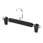 (noir) porte - pantalons télescopique solide avec pince pour pantalons, gain de place, pour la maison ... (noir) porte - pantalons télescopique solide avec pince pour pantalons, gain de place, pour la maison ...