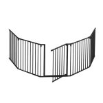 Nordlinger pro pare feu pliable avec portillon ? protection feu cheminee et poele Nordlinger pro pare feu pliable avec portillon ? protection feu cheminee et poele