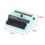 Nouveau chaud! machine a ecrire vintage, machine a ecrire, maison de poup�e miniature, echelle 1:12, ...