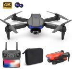 Nouveau drone k3 4k hd double cam�ra pliable maintient la hauteur, drone wifi fpv 1080p transmission ...