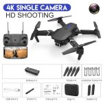 Nouveau drone quadcopter e525 wifi fpv avec grand angle hd 4k 2021 p cam�ra rc pliable en hauteur jouet ...