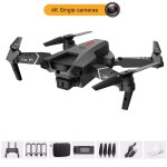 Nouveau drone rc p5 4k avec cam�ra photo a�rienne, quadricopt�re rc pliable, fpv professionnel, h�licopt�re ...