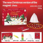 Nouveau jeu d'�checs magn�tique, jeu d'�checs magn�tique utilisant une corde et 20 pierres color�es, ...