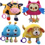 Nouveau jouet poupée animal style vache / hibou / chien, nouveau - né, apprentissage, livres educatifs ... Nouveau jouet poupée animal style vache / hibou / chien, nouveau - né, apprentissage, livres educatifs ...