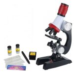 Nouveau kit de microscope led de laboratoire, jouet �ducatif pour l'�cole � domicile, cadeau microscope ...