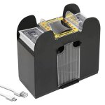 Nouveau mlangeur de cartes automatique a 6 ponts usb / batteur electrique a piles pour fte de famille ...