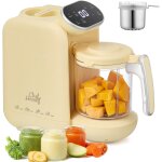 Nouvelhorizonstore - chefhandy robot b�b� cuiseur mixeur 5 - en - 1: cuisson vapeur, mixage automatique, ...