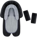 Nouvelhorizonstore - r�ducteur de si�ge pour b�b� 2 en 1 avec rembourrage de ceinture - pour toutes les ...