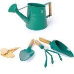 Nouvelhorizonstore - set jardinage enfant - arrosoir, truelle, r�teau, pelle inclus - adapt� aux enfants ...