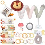 Nouvelhorizonstore - spirale d'activit� b�b� - poussette bebe jouet fille garcon, livre naissance tissu ...
