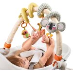 Nouvelhorizonstore - tumam 2 - in - 1 spirale d'activit� b�b� avec arche eveil jouet poussette pour bebe ...