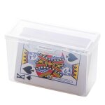 Nouvelles boîtes en plastique transparentes, conteneur de cartes a jouer, mallette de rangement en pp, ... Nouvelles boîtes en plastique transparentes, conteneur de cartes a jouer, mallette de rangement en pp, ...
