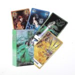 Nouvelles cartes de tarot de sorcire de tous les jours: demandez et connaissez la divination du destin ...