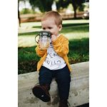 Nuby tritan gobelet magique 360o avec anses - gris - 240 ml
