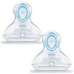 Nuk 2 tétines silicone first choice + taille 2 / perçage xl liquide epais Nuk 2 tétines silicone first choice + taille 2 / perçage xl liquide epais