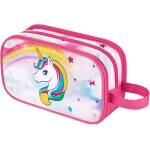 Nzqaf - trousse de toilette enfant - licorne sac de toilettes trousses de toilette bebe pour voyage dplacemen ...