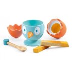 Oeuf coco en bois djeco - jouet dinette enfant Oeuf coco en bois djeco - jouet dinette enfant