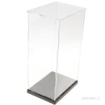 Oîte présentation acrylique transparent vitrine pour statues figurines 14x19x34cm Oîte présentation acrylique transparent vitrine pour statues figurines 14x19x34cm