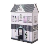 Olivia's little world - dreamland 3 side open farmhouse doll house - muti - color