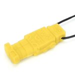 Omabeta collier de dentition anneau de dentition en silicone en forme de robot pour b�b�, pendentif hygiene ...