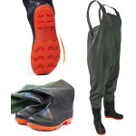 Omega waders taille 45 - pantalon de pche 100 % impermable en caoutchouc avec semelle antidrapante, ...