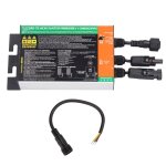 Onduleur solaire connecté au réseau, 600w, taux de conversion élevé, mppt, onde sinusoïdale pure, étanche ... Onduleur solaire connecté au réseau, 600w, taux de conversion élevé, mppt, onde sinusoïdale pure, étanche ...