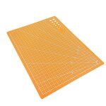 Orange - tapis de dcoupe a4, lignes de grille, auto - gurison, tapis de coupe, carte artisanale de ...