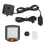 Ordinateur de vélo filaire étanche, unités métriques en pouces, compteur de vitesse multifonction avec ... Ordinateur de vélo filaire étanche, unités métriques en pouces, compteur de vitesse multifonction avec ...