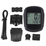 Ordinateur de vélo solaire sans fil en pvc, compteur de vitesse lumineux étanche, accessoire de cyclisme ... Ordinateur de vélo solaire sans fil en pvc, compteur de vitesse lumineux étanche, accessoire de cyclisme ...