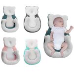 Oreiller anti - roulis pour bébé, matelas de couchage pour nouveau - né, coussin de positionnement pour ... Oreiller anti - roulis pour bébé, matelas de couchage pour nouveau - né, coussin de positionnement pour ...