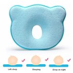 Oreiller bb en mousse a mmoire de forme bio pour nouveau - ns ¿ prvient le syndrome de la tte ...