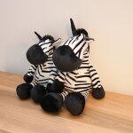 Oreiller en peluche zbre pour enfants, jouet, poupe, cheval, dragon blanc, cadeau d'anniversaire pour ...