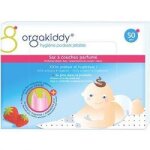 Orgakiddy sac a couches parfum� fraise x50
