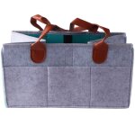 Organisateur de caddie a couches pour bb, bac de rangement portable pour table a langer, grand organisateur ...