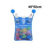 Organisateur de jouets de bain r�sistant aux moisissures - panier en filet avec s�parateurs de shampoing, ...