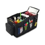 Organisateur de voiture pour enfants pliable, tissu oxford 600d imperm�able, parois stables, sac isotherme ...