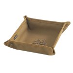 Organiseur de bureau de camping carr kaki, bote pliable et portable pour articles divers de camping, ...