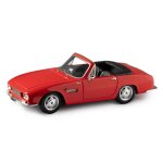 Osca 1600 gt cabriolet rouge par fissore 1963 1 / 43 esval