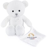 Ours blanc doudou 25 cm doudou et compagnie jo paris 2024