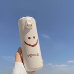 Ours de dessin anim, tasse thermos 320ml, tasse sous vide, bouteille en acier inoxydable pour voiture, ...