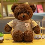 Ours en peluche doux de 38cm pour filles, poupée pour bébé, oreiller, animal en peluche, jouet pour filles, ... Ours en peluche doux de 38cm pour filles, poupée pour bébé, oreiller, animal en peluche, jouet pour filles, ...