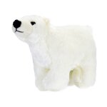 Ours en peluche polaire blanc, poupée partielle en mousse pour enfants et filles, jouets animaux doux, ... Ours en peluche polaire blanc, poupée partielle en mousse pour enfants et filles, jouets animaux doux, ...