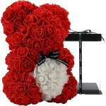 Ours en peluche rose unique pour la saint - valentin - sans assemblage, parfait pour les femmes, les ...
