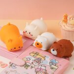 Ours en peluche sourire pour soulager le stress jouet de détente pour enfants cadeau sous pression de ... Ours en peluche sourire pour soulager le stress jouet de détente pour enfants cadeau sous pression de ...