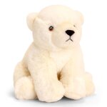 Ours polaire - peluche eco responsable keeleco