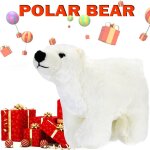 Ours polaire en peluche, jouets pour enfants, jolie collection de tongs, belle peluche pour bébé a la ... Ours polaire en peluche, jouets pour enfants, jolie collection de tongs, belle peluche pour bébé a la ...